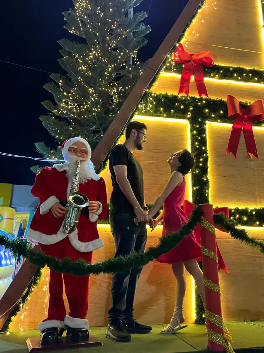 Foto do casal João Paulo e Elen